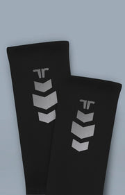 MEDIAS TERRET DE COMPRESION REFECTIVAS ARMY BLACK
