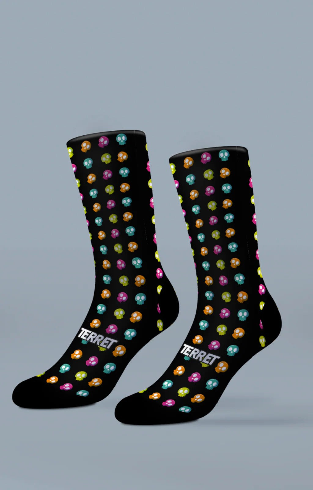 MEDIAS TERRET DE COMPRESION SKULL PARTY