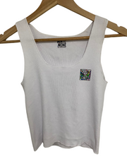 CAMISETA RIB BLANCA DAMA TALLA UNICA