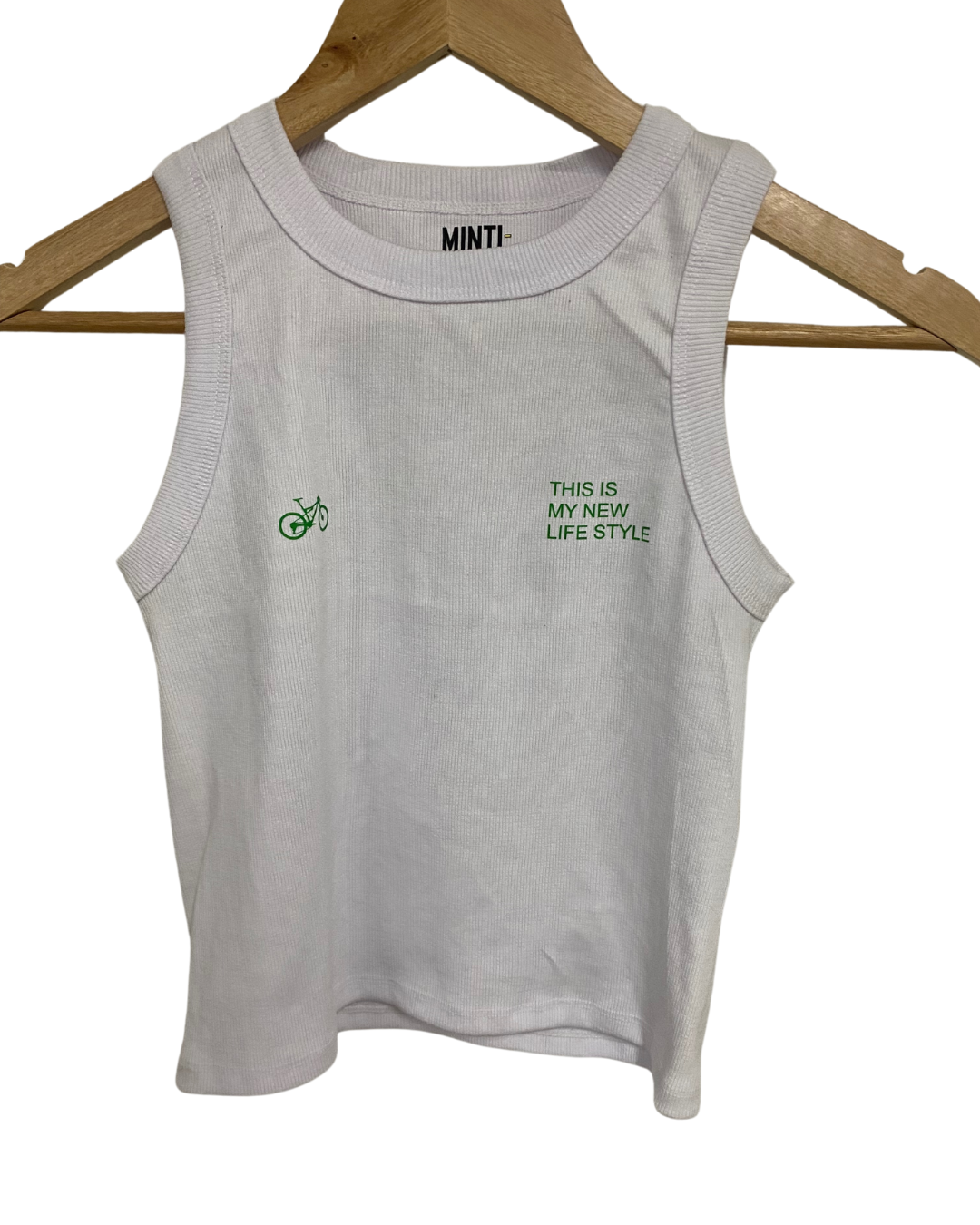 CAMISETA RIB BLANCA DAMA TALLA UNICA