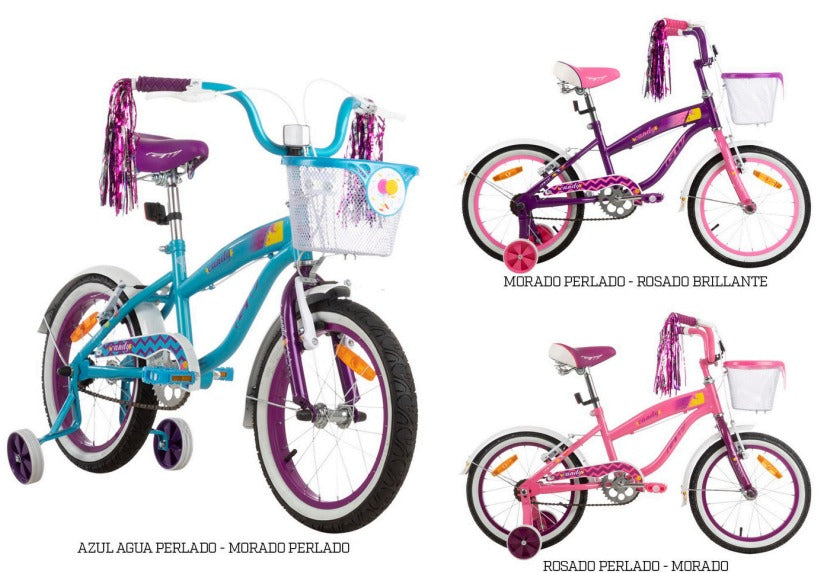 BICICLETA GW CANDY RIN 16