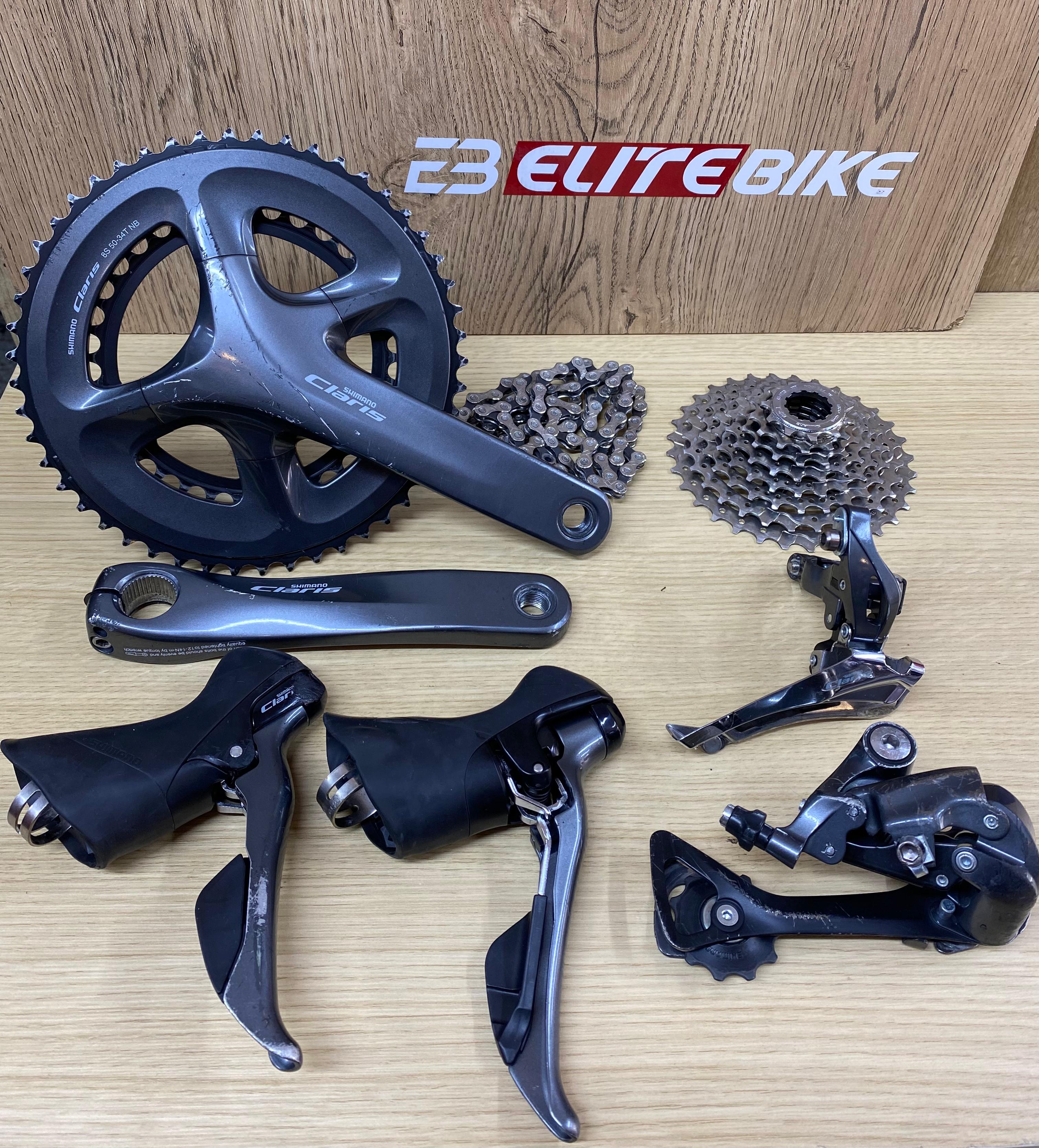 GRUPO SHIMANO CLARIS 8 VELOCIDADES