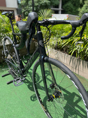 BICICLETA GW LETRAS EN CARBONO