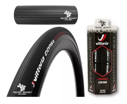 LLANTA VITTORIA CORSA 700X25 320 TPI TLR