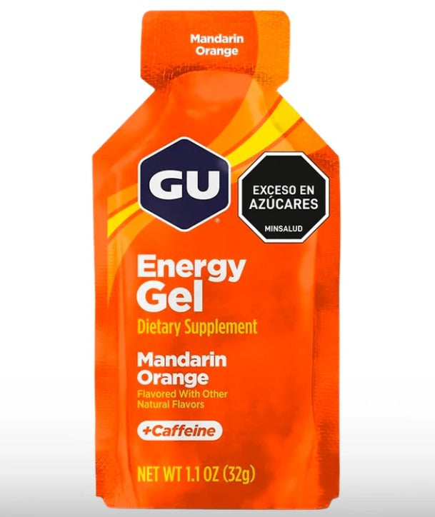 GU ENERGY GEL MANDARINA ORANGE (CAFEINA)