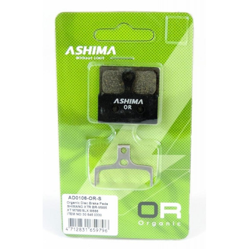 PAST FRENO DISCO ORGAN ASHIMA COM XTR M985 M785 SLX M666