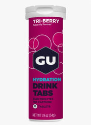 GU HYDRATION DRINK TABS TRI-BERRY