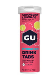 GU HYGRATION DRINK TABS STRAWBERRY LEMONADA